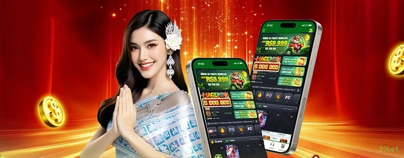 Interface do App 39bet